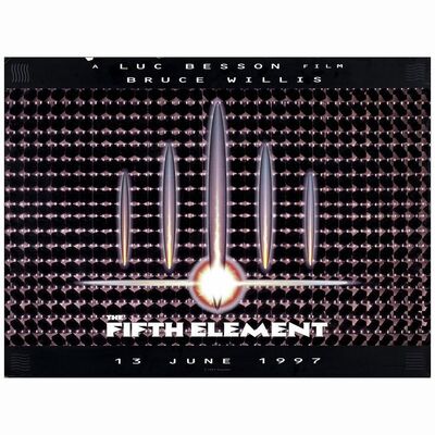 124. Holographic British Quad (30" x 40"); Advance; Fine+ ### THE FIFTH ELEMENT (1997)