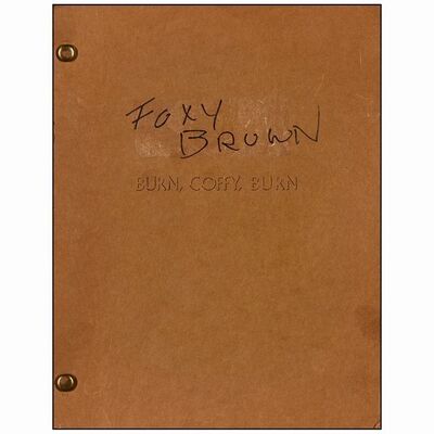134. Autographed Rainbow Shooting Script (8.5" x 11") Signed by Director and Writer Jack Hill; Very Fine ### FOXY BROWN (1974)