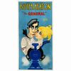 140. Three Sheet (41" x 80"); Stone Litho; Fine+ on Linen ### THE GENERAL (1926)
