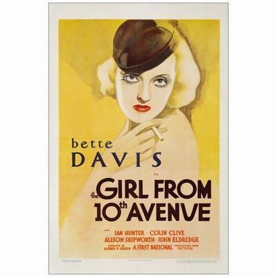 148. One Sheet (27" x 41"); Very Fine on Linen ### THE GIRL FROM 10TH AVENUE (1935)