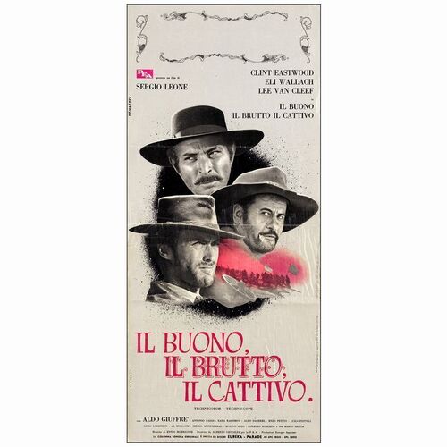 153. Italian Locandina (13" x 27"); Country-of-Origin; Fine- Folded ### THE GOOD, THE BAD AND THE UGLY (1966)