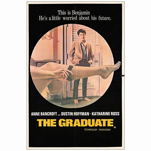154. British Double Crown (20" x 30") From the David Frangioni Collection; Fine+ Folded ### THE GRADUATE (1968)
