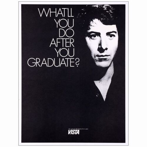 155. Special Vista Recruitment Poster (18.25" x 24.25") From the David Frangioni Collection; Very Fine+ on Linen ### THE GRADUATE (1967)