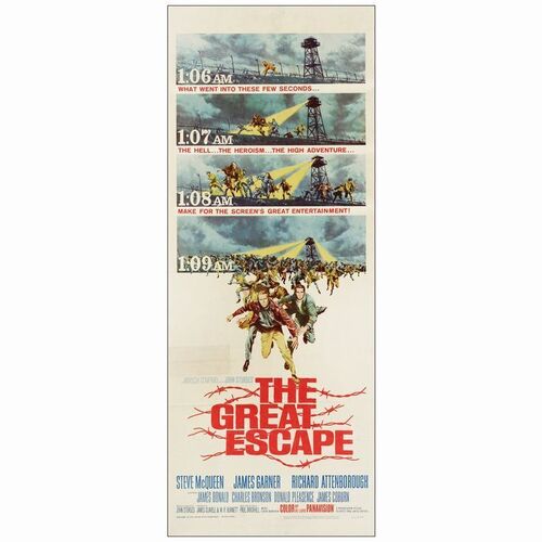 159. Insert (14" x 36"); Fine- Folded ### THE GREAT ESCAPE (1963)