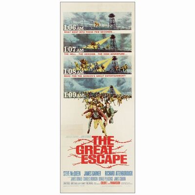 159. Insert (14" x 36"); Fine- Folded ### THE GREAT ESCAPE (1963)