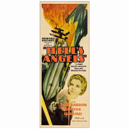 168. Insert (14" x 36"); Very Fine- Folded ### HELL'S ANGELS (1930)