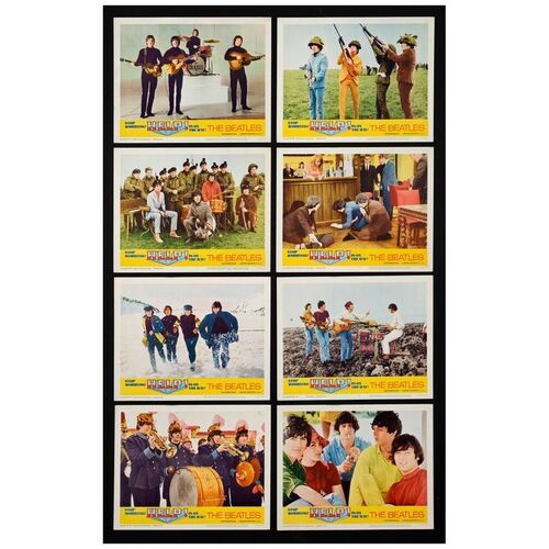 171. Lobby Card Set (11" x 14"); Near Mint ### HELP! (1965)