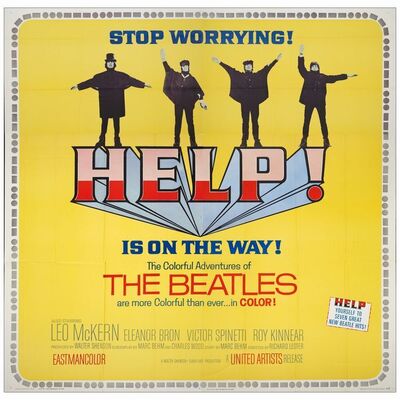172. Six Sheet (81" x 81"); Very Fine+ Folded ### HELP! (1965)