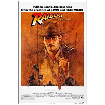 187. One Sheet (27" x 41") From the Howard Kazanjian Collection; Very Fine+ Rolled ### INDIANA JONES AND THE RAIDERS OF THE LOST ARK (1981)