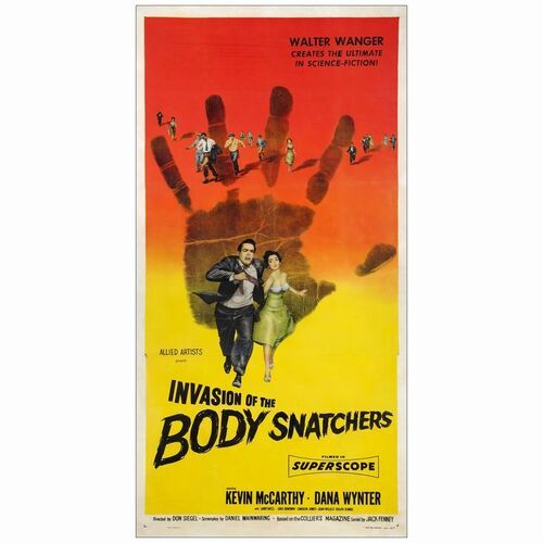 190. Three Sheet (41" x 81"); Fine- on Linen ### INVASION OF THE BODY SNATCHERS (1956)