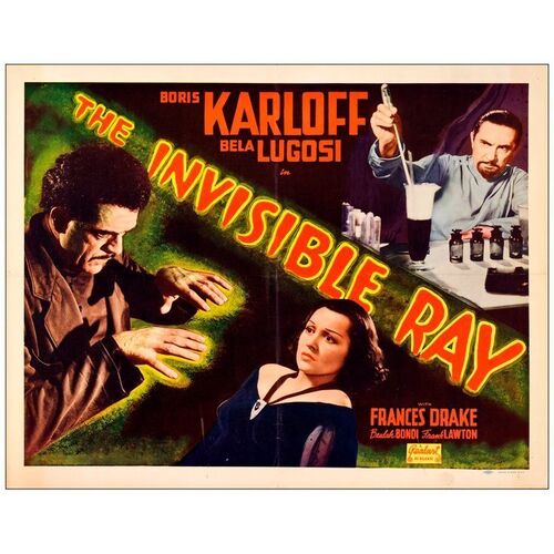 193. Half Sheet (22" x 28"); Fine+ Folded ### THE INVISIBLE RAY (R-1948)