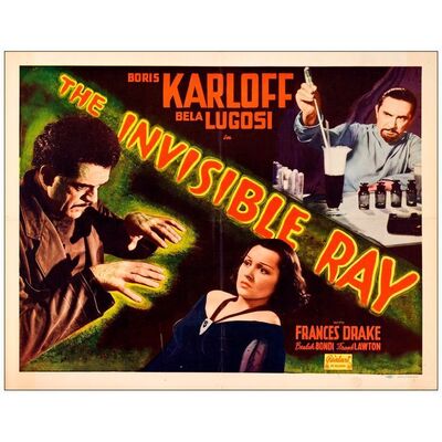193. Half Sheet (22" x 28"); Fine+ Folded ### THE INVISIBLE RAY (R-1948)