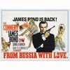199. Premiere British Quad (30" x 40"); Advance, Country-of-Origin; Very Good on Linen ### JAMES BOND: FROM RUSSIA WITH LOVE (1963)