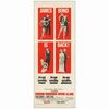 200. Insert (14" x 36"); Fine+ Folded ### JAMES BOND: FROM RUSSIA WITH LOVE (1963)