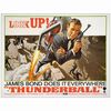205. Subway (45" x 59"); "Look Up" Advance Style A; Fine+ on Linen ### JAMES BOND: THUNDERBALL (1965)