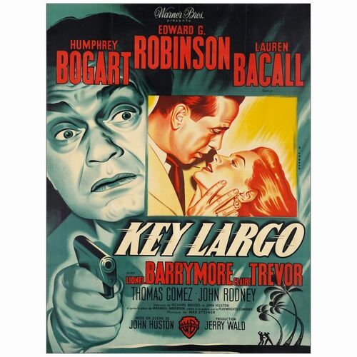 230. French Grande (45.375" x 59.5"); Very Fine on Linen ### KEY LARGO (1948)
