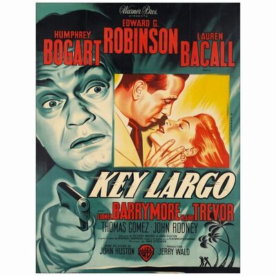 230. French Grande (45.375" x 59.5"); Very Fine on Linen ### KEY LARGO (1948)