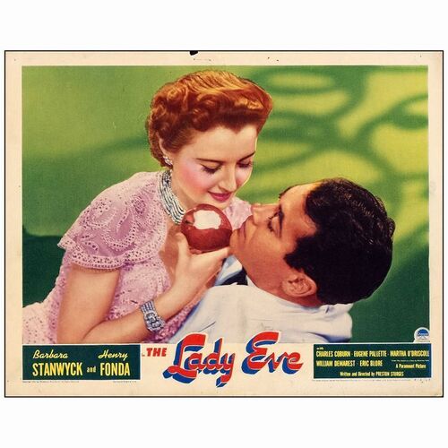 232. Lobby Card (11" x 14"); Fine+ ### THE LADY EVE (1941)