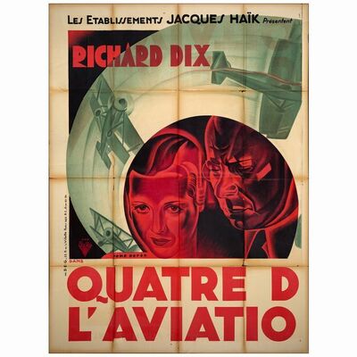 242. French Double Grande (63" x 94"); Fine- Folded ### THE LOST SQUADRON (1933)