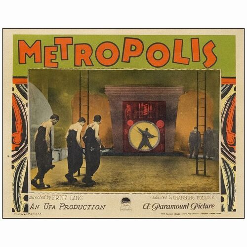 260. Lobby Card (11" x 14"); Good on Paper ### METROPOLIS (1927)