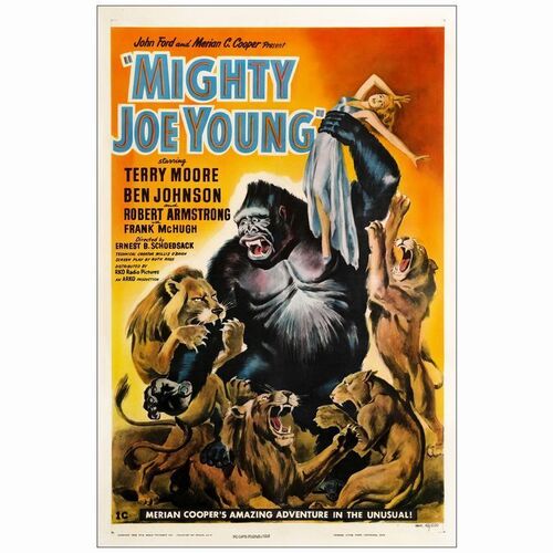 262. One Sheet (27" x 41"); Style C; Very Fine- on Linen ### MIGHTY JOE YOUNG (1949)