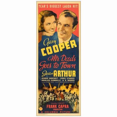268. Insert (14" x 36"); Very Good Folded ### MR. DEEDS GOES TO TOWN (1936)