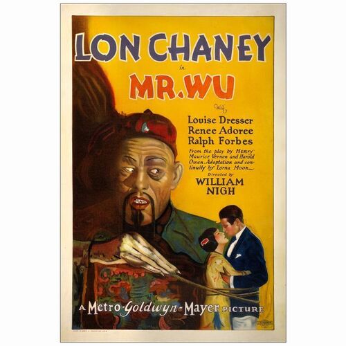 269. One Sheet (27" x 41"); Stone Litho; Fine- on Linen ### MR. WU (1927)