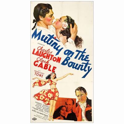 274. Three Sheet (42" x 79"); Style A; Very Fine on Linen ### MUTINY ON THE BOUNTY (1935)
