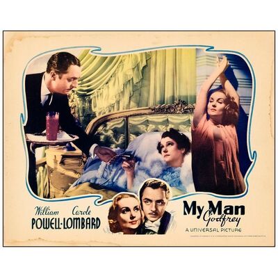 276. Lobby Card (11" x 14"); Fine+ ### MY MAN GODFREY (1936)