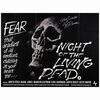 282. First Release British Quad (30" x 40") Signed by Director George A. Romero; Very Fine- Folded ### NIGHT OF THE LIVING DEAD (1969)
