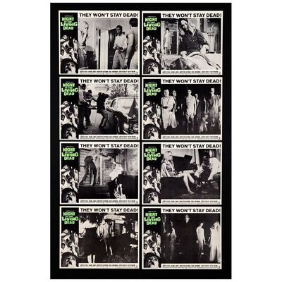285. Lobby Card Set (11" x 14"); Very Fine ### NIGHT OF THE LIVING DEAD (1968)