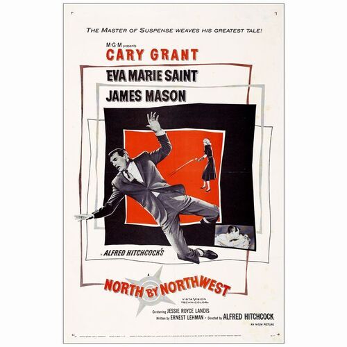 291. One Sheet (27" x 41"); Very Fine- on Linen ### NORTH BY NORTHWEST (1959)