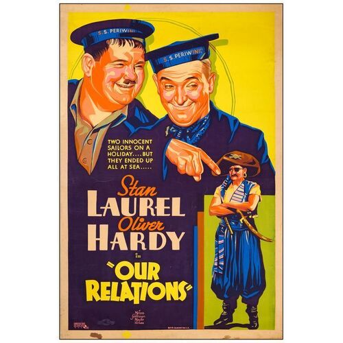 303. 40" x 60"; Very Fine- Rolled ### OUR RELATIONS (1936)