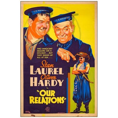 303. 40" x 60"; Very Fine- Rolled ### OUR RELATIONS (1936)