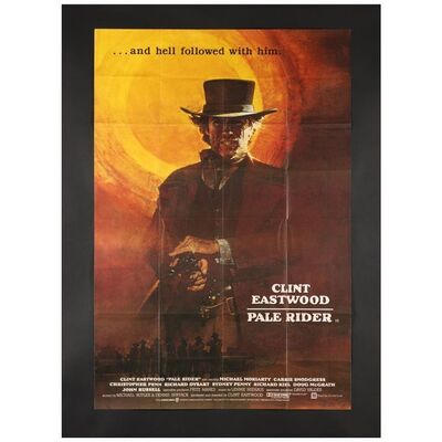 306. British Bus Stop (40" x 60") From the David Frangioni Collection; Very Fine+ Folded ### PALE RIDER (1985)
