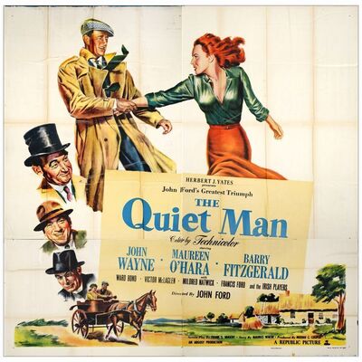 318. Six Sheet (81" x 81"); Very Fine Folded ### THE QUIET MAN (1952)