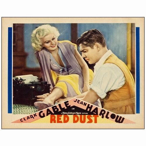 325. Lobby Card (11" x 14"); Very Fine+ ### RED DUST (1932)