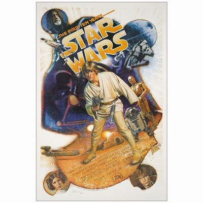 362. Artwork Pencil Variant (27" x 41"); Hand-Numbered and Artist-Signed; Very Fine+ Rolled ### STAR WARS: A NEW HOPE (1987)