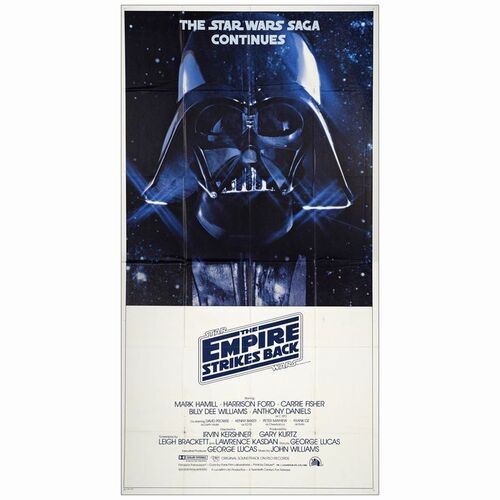 375. Three Sheet (41" x 77"); International Style; Very Fine+ Folded ### STAR WARS: THE EMPIRE STRIKES BACK (1980)