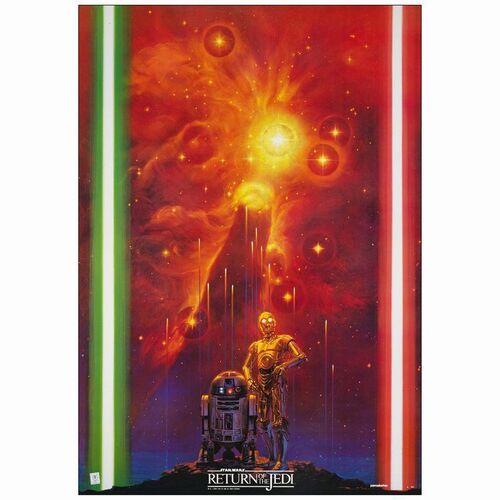 381. Japanese B2 (20" x 29"); Style B; Very Fine+ on Linen ### STAR WARS: RETURN OF THE JEDI (1983)