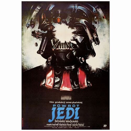 382. Full-Bleed Polish B1 (27" x 38"); Style B; Very Fine+ on Linen ### STAR WARS: RETURN OF THE JEDI (1984)
