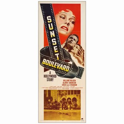 388. Insert (14" x 36"); Very Fine+ Folded ### SUNSET BOULEVARD (1950)
