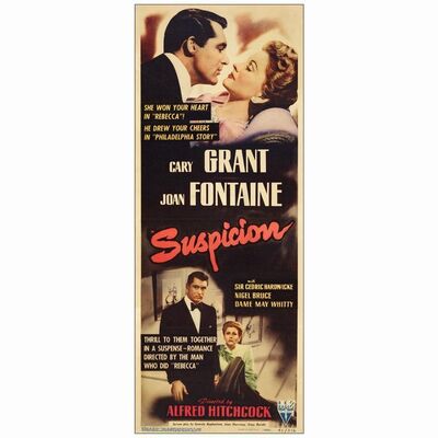 391. Insert (14" x 36"); Very Fine- on Paper ### SUSPICION (1941)