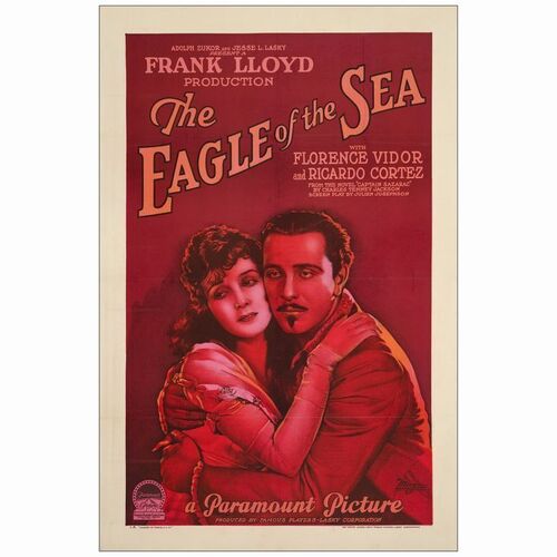 397. One Sheet (27" x 41"); Stone Litho; Very Fine- on Linen ### THE EAGLE OF THE SEA (1926)