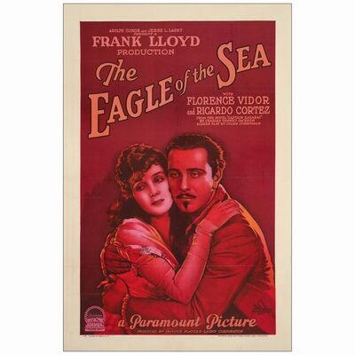 397. One Sheet (27" x 41"); Stone Litho; Very Fine- on Linen ### THE EAGLE OF THE SEA (1926)