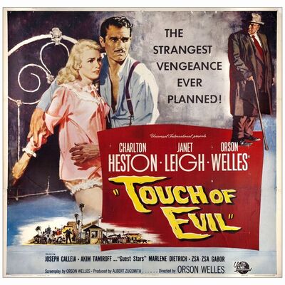 410. Six Sheet (81" x 81"); Very Fine- on Linen ### TOUCH OF EVIL (1958)