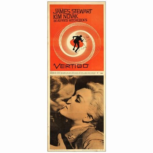 414. Insert (14" x 36"); Very Fine- Folded ### VERTIGO (1958)