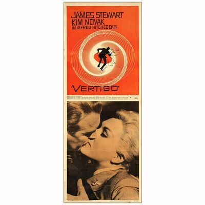 414. Insert (14" x 36"); Very Fine- Folded ### VERTIGO (1958)