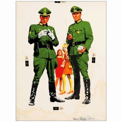 418. Photo Mockup on Artboard (14.25" x 20") From the David Frangioni Collection; Fine ### WHERE EAGLES DARE (1968)
