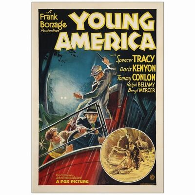 428. One Sheet (27" x 41" ); Very Fine+ on Linen ### YOUNG AMERICA (1932)